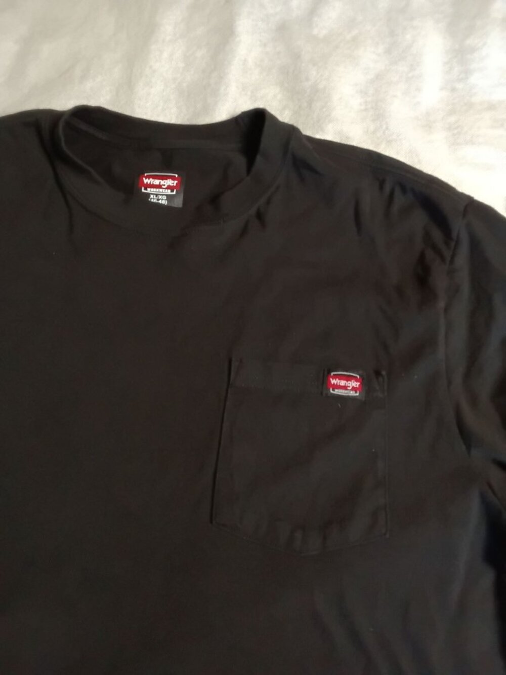 Wrangler Workwear Pocket T-Shirt XL Black